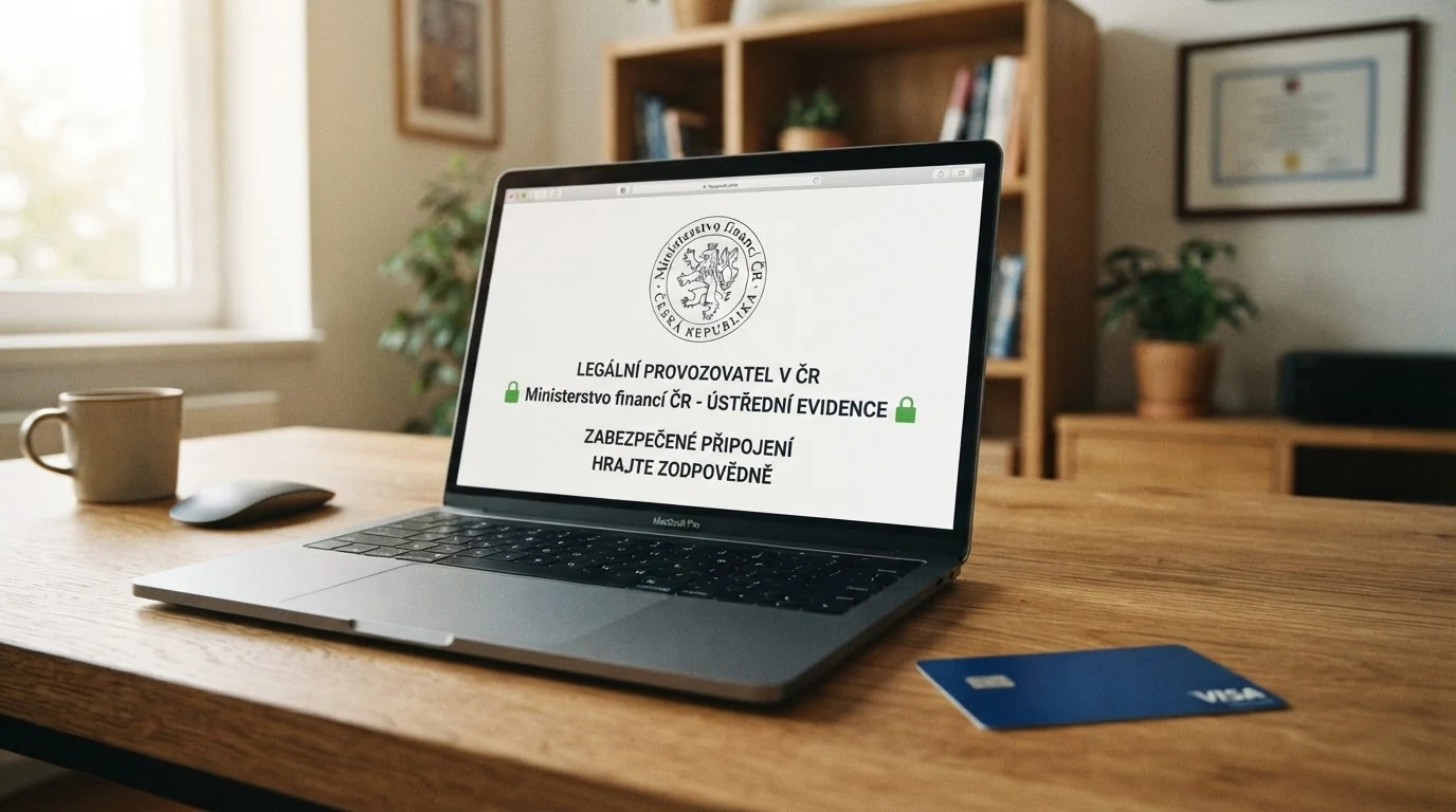 Logo Ministerstva financí ČR vedle symbolu zabezpečeného připojení a ikony bankovní ochrany
